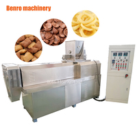 Ligne de production de snacks soufflés au maïs, machine de transformation des céréales extrudées de qualité mondiale, usine de fabrication