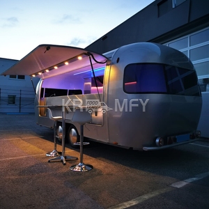 Remorques de restauration OEM 2025 entièrement équipées, camion de restauration rapide mobile pour pizza et barbecue, caravane avec cuisine à vendre en Europe - Product Image 2