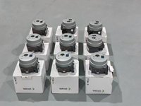 Vanne à boisseau sphérique pneumatique avec contrôleur de vanne Neles ND7000 Régulateur de filtre Fisher 67CFR et électrovanne ASCO