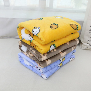 Pet Blanket Cartoon Lamb Wool Warm Thick Flannel <b>Mat</b> For Cats Dogs Winter Use <b>Small</b> 47x73cm Large 73x100cm - Product Image 4
