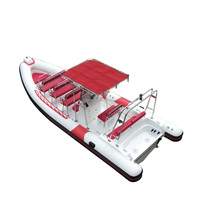 Fabricant de bateaux, yacht semi-rigide de 27 pieds (8,50 m), bateau pneumatique Rib 800, bateaux de pêche