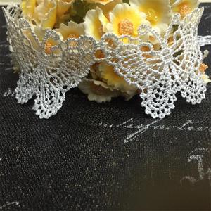 Mariposa bordada Soluble en agua, accesorios de ropa de bordado computarizado, encaje Soluble en agua, código de barras - Product Image 1