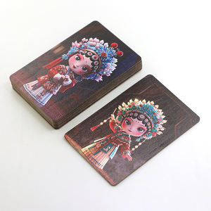 Full Color Printing Credit <b>Card</b> Size Customized Wood <b>Card</b> For VIP <b>Membership</b> Loyalty - Product Image 2