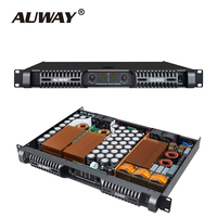 Amplificador Clase D D2400 1U 2*2400W 13KG Amplificador Digital Clase D Lineal