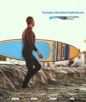 Planche à pagaie gonflable pliable en PVC (SUP) pour adultes, pour le surf et le kayak, fournie directement par l'usine