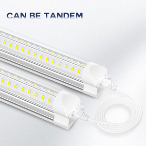 72W 80W 90W 100W V-Shape 120-130LM/W Integrated T8 LED Tube <b>Light</b> Aluminum Body for Shop Garage Warehouse <b>Workshop</b> Lighting - Product Image 5