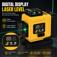 Niveau laser professionnel facile à utiliser, à ligne claire et calibration stable, idéal pour la décoration intérieure, les salles de bain et les carreaux de cuisine.