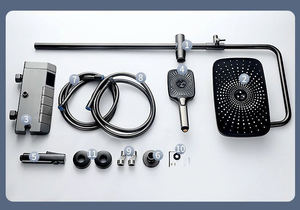 Ensemble <span class=keywords><strong>de</strong></span> <span class=keywords><strong>douche</strong></span> tout cuivre Système thermostatique numérique intelligent Clé <span class=keywords><strong>de</strong></span> piano Valve céramique Pluie douce Robinet pressurisé <span class=keywords><strong>Colonne</strong></span> <span class=keywords><strong>de</strong></span> <span class=keywords><strong>douche</strong></span> - Product Image 6
