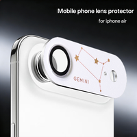 Nouveauté : Protection d'objectif d'appareil photo en verre trempé 2.5D 9H anti-rayures avec AR+AF pour 17 Pro Max Air