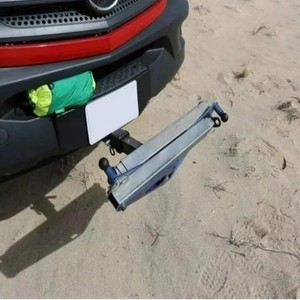 Soporte de Hamaca <span class=keywords><strong>Plegable</strong></span> para <span class=keywords><strong>Remolque</strong></span>, Soporte para Receptor de <span class=keywords><strong>Remolque</strong></span>, Todoterreno, Negro - Product Image 3