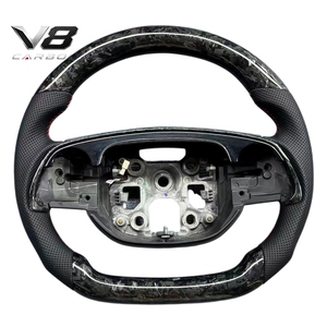 Volante in Vera Fibra di Carbonio V8carbon per Berlingo Ami <span class=keywords><strong>C3</strong></span> C4 C5 <span class=keywords><strong>Aircross</strong></span> 24+, Accessori Auto, Parti Auto, Stile Racing Personalizzato - Product Image 2