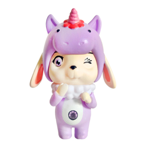 Figurine de collection en PVC, six modèles, 7,5 cm, Noah de Carrot Planet, poupée en plastique pour enfants, cadeau et décoration de bureau - Product Image 1