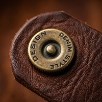Boutons en laiton H62 robustes pour sacs en cuir haut de gamme, rivets en métal vintage personnalisés avec logo, clous de fixation pour denim 17 mm
