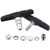 Plaquettes de frein silencieuses pour VTT et vélo de route, blocs en caoutchouc durables pour système de freinage de vélo, accessoires de cyclisme