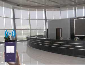 Motor Tubular Inteligente Zigbee de 25 mm con Seguimiento Solar, Control por Voz Bluetooth, Apertura/Cierre Automático, Intensidad de Luz Solar, Uso en Interiores para Oficina - Product Image 6