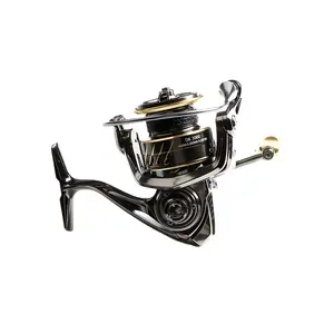 2024 Wholesale Spinning Reel 5:7:1 Gear Ratio 10-16kg Drag Power 8BB Pesca Fishing Reel Saltwater Fishing Rod And Reel Combo
