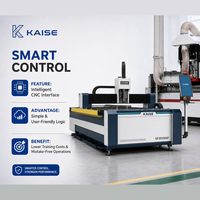 Mesin Pemotong Laser Serat Industri KAISE 2000W SF3015NP CNC Logam Area Kerja 3000x1500mm 380V Teknologi Fokus Otomatis Lainnya