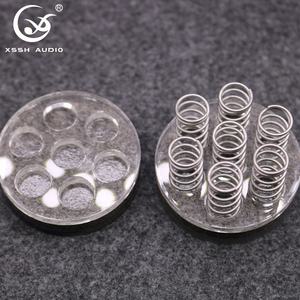 Picots d'isolation YIVO XSSH Audio coussin d'amortissement de choc de ressort Audiophile HIFI Audio CD amplificateur <span class=keywords><strong>pied</strong></span> Pad support haut-parleur pieds de pointe - Product Image 2