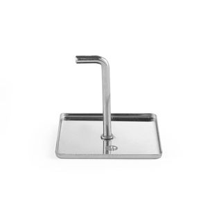 Equipo de Cocina Comercial HENDI - Anillo de Revestimiento de 64x64x(H)55mm y Diseño Cuadrado - Product Image 1