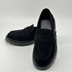 Mocassini primavera estivi da <span class=keywords><strong>donna</strong></span> con testa rotonda a bocca bassa in camoscio comode solette da lavoro Casual per studenti scarpe-all'ingrosso - Product Image 6