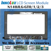 14.0" 60Hz 400 Cd/m² 30Pin 1920*1200 16:10, 1200:1 Tanpa Sentuh 98% SRGB Modul Layar LCD Laptop N140JLG-GT0/1/2/3
