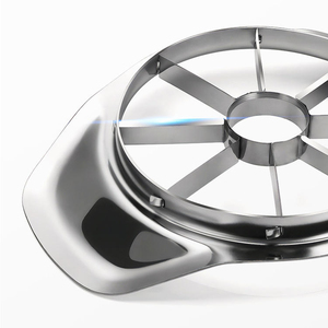 Coupe-fruits et dénoyauteur manuel en acier inoxydable, outil de cuisine moderne pour peler les fruits, hachoir pour pommes et grenades - Product Image 3