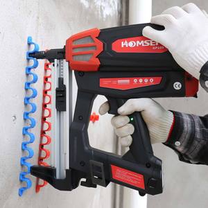 High Power 100J Gas Actuated Battery Powered Carbon Steel DIY Furniture Brad Nail Gun 2.5AH Battery Carton Packaging - Product Image 2