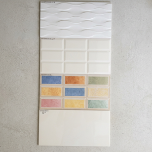 Carreaux muraux en porcelaine pour salle de bain, effet miroir, 300x600mm 30x60cm 12x24inch, imprimés HD, motif poissons bleus, finition brillante, fournisseur - Product Image 2