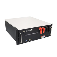 Batterie au lithium-phosphate de fer à cycle profond 48V 280Ah, conception montée en rack, compatible avec les onduleurs Victron/SMA