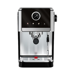 Cafetera Espresso con Presión de 20 Bares, Tanque de Agua de 2L, Cuerpo de Acero Inoxidable, 1300W, Control Semiautomático, Vaporizador de Leche - Product Image 5