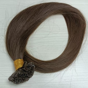 Vente d'usine 100% cheveux humains brésiliens Remy Extensions de cheveux à pointes en bâton Extensions de cheveux lisses en kératine italienne Extensions de cheveux à pointes en <span class=keywords><strong>U</strong></span> - Product Image 3