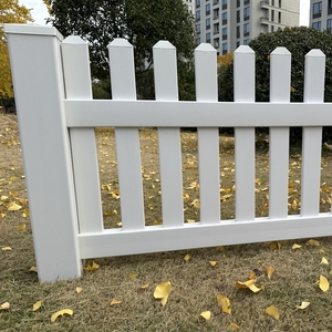 Garde-corps de clôture de jardin en vinyle PVC blanc facile à assembler treillis et portails de 6 pieds Service de modélisation 3D inclus pour l'échange aux États-Unis - Product Image 4