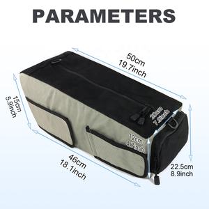 Waximoto compatibile Ruckus Zoomer NPS50 <span class=keywords><strong>moto</strong></span> sotto il sedile porta borse da sella telaio organizzare con spalline <span class=keywords><strong>accessori</strong></span> - Product Image 3