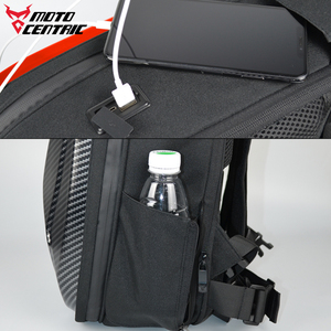 MOTOCENTRIC Sac à dos pour ordinateur portable à coque <span class=keywords><strong>rigide</strong></span> résistant à l'eau pour hommes Sac d'ordinateur d'affaires Port de charge USB Sacoches de moto - Product Image 5