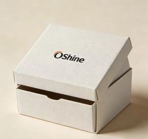 Scatola in <span class=keywords><strong>Cartone</strong></span> Ondulato Completamente Automatica, Materiali Riciclati, Confezione Regalo Artigianale con Stampa a Quattro Colori e Accessori per Manici - Product Image 3