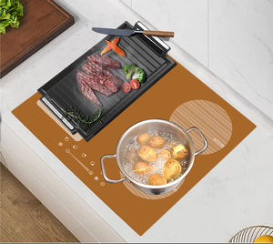 Control táctil <span class=keywords><strong>Siemens</strong></span> IGBT <span class=keywords><strong>Cocina</strong></span> de inducción 60cm Estufa eléctrica Build In 4 Zone Placa de inducción - Product Image 4