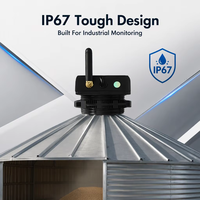 Capteur de niveau de liquide à ultrasons TLC2502LS-WL en PC pour contrôleur intelligent de silo à céréales et de réservoir chimique avec pompe automatique