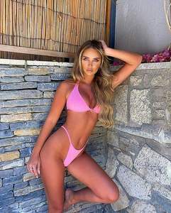 OEM 2020 Nouveau Maillot <span class=keywords><strong>de</strong></span> <span class=keywords><strong>Bain</strong></span> Bikini Micro String Sexy pour Jeunes Filles, Imprimé Tie-Dye - Product Image 3