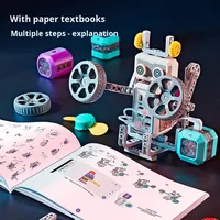 Juego de Circuitos para Experimentos Científicos de Física, Bloques de Ensamblaje Educativos de Plástico para Niños de 14+ Años, Programación Geométrica