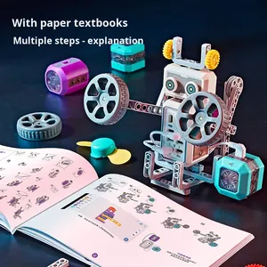 Juguete de Circuitos, Experimento Científico, Set de Física >14 Años, Bloques de Ensamblaje Educativos para Escuela <span class=keywords><strong>Primaria</strong></span>, Programación Geométrica de Plástico - Product Image 4