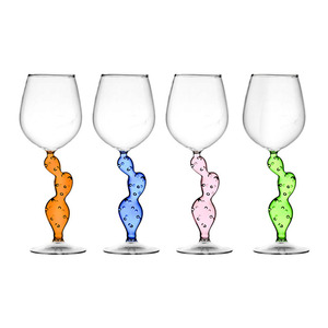Idea <span class=keywords><strong>de</strong></span> Regalo Única, Copas <span class=keywords><strong>de</strong></span> <span class=keywords><strong>Vino</strong></span> Hechas a Mano con Forma <span class=keywords><strong>de</strong></span> Cactus sin Tallo, con Color y Logotipo Personalizados - Product Image 6