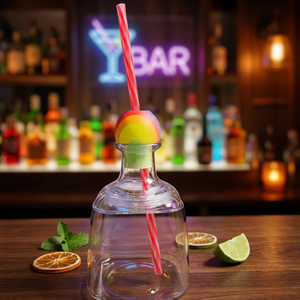 375ML <b>Plastic</b> Tequila <b>Plastic</b> Bottle Drinking <b>Cup</b> and Vessel - Product Image 3
