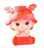 Mang Dai Chanceux Résine Ornements Lumineux Glowing Diy Zodiac Charme Mignon Enfants Mystère Aveugle Sac Grand Personnalisé Jouets Figure Fabricant