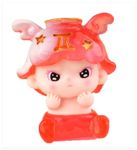 Mang Dai Chanceux Résine Ornements Lumineux Glowing Diy Zodiac Charme Mignon Enfants Mystère Aveugle Sac Grand Personnalisé Jouets Figure Fabricant - Product Image 6