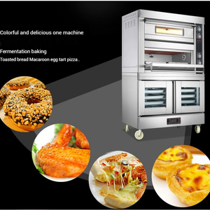 Ngành Công Nghiệp Mới Kỹ Thuật Số Nướng Lò 5 10 Khay Điện Gas Đối Lưu Không Khí Nóng Chu Kỳ Hơi Nước Cho Bánh Mì Vịt Cho Nước Sữa Thành Phần - Product Image 5