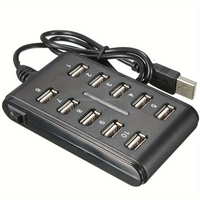 10 ports USB 2.0 câble d'extension haute vitesse 2.0 adaptateur de concentrateur à Double rangée Stock dispositif d'interface PCB pour ordinateur portable