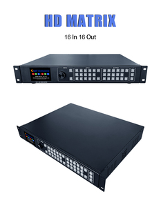 16x16 matrice HD ad alta definizione Switcher di separazione Audio supporto controllo Web per la sala di controllo Video parete display LCD LED - Product Image 4