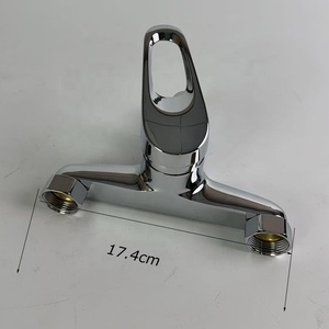 <span class=keywords><strong>Ensemble</strong></span> de <span class=keywords><strong>douche</strong></span> mural en alliage de zinc chromé, robinet de <span class=keywords><strong>douche</strong></span> chaud <span class=keywords><strong>et</strong></span> froid pour salle de <span class=keywords><strong>bain</strong></span>, robinet de baignoire avec douchette à main - Product Image 3