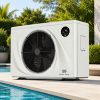 Pompe à chaleur pour piscine R32 Inverter de 25 m3 avec garantie de 2 ans, économie d'énergie et IoT pour piscines hors sol, usage hôtelier et domestique