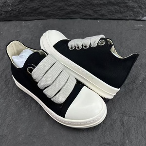 Chaussures basses en nylon durable avec lacets larges, style boyfriend, à semelle épaisse et rehaussante, pour hommes et femmes - Product Image 5